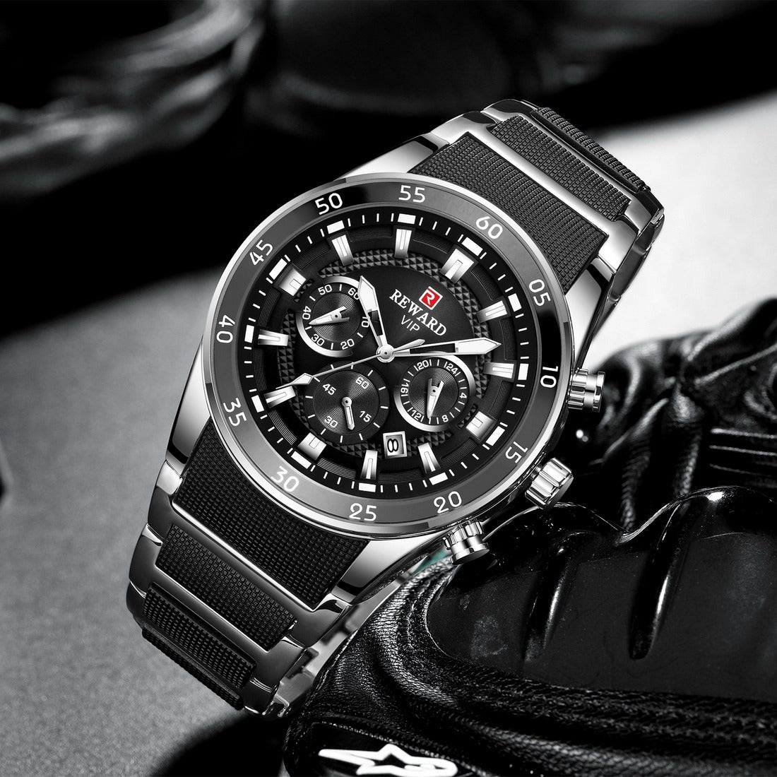 Reward VIP Chronograph Watch with Premium Packaging