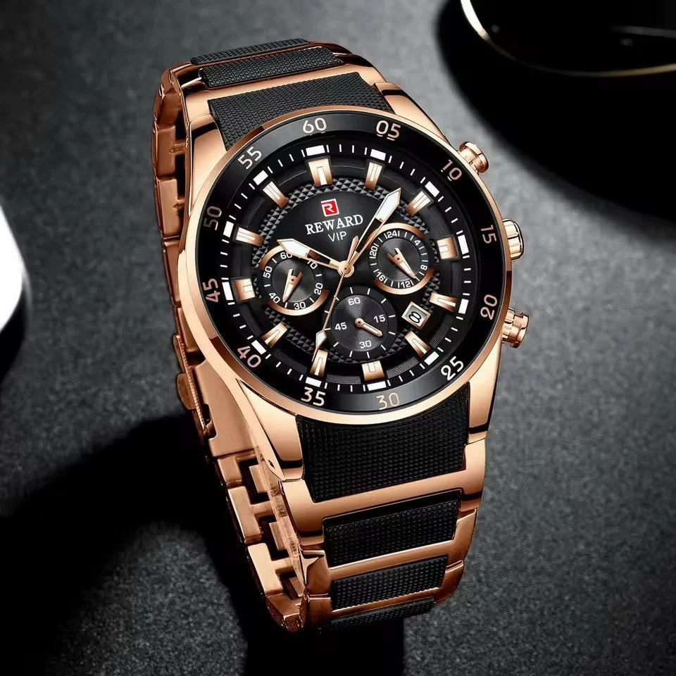 Reward VIP Chronograph Watch with Premium Packaging