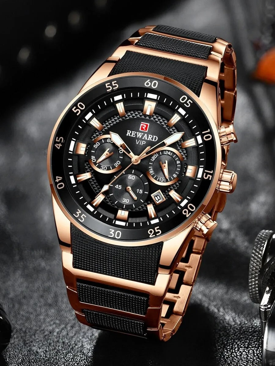 Reward VIP Chronograph Watch with Premium Packaging
