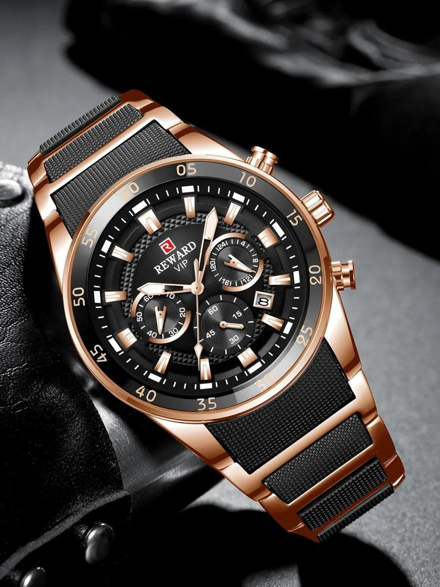 Reward VIP Chronograph Watch with Premium Packaging